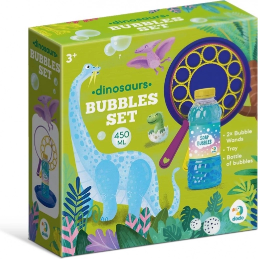 DODO Seifenblasen-Set Dinosaurier 450 ml