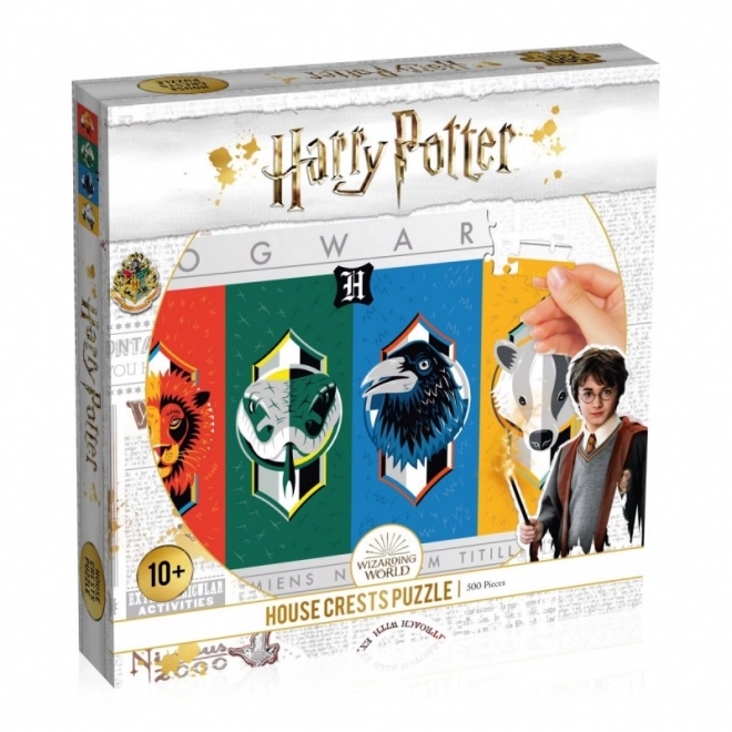 Harry Potter Hauswappen Puzzle 500 Teile