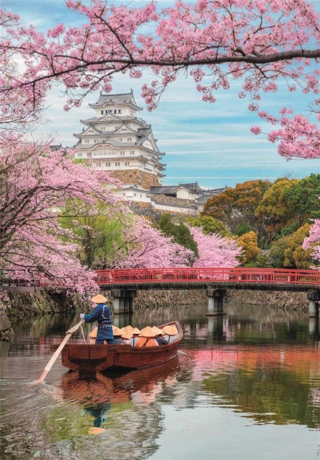 Clementoni Puzzle Himeji Burg im Frühling - 1000 Teile