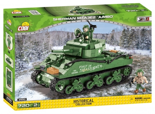 Cobi Konstruktionsset Sherman Panzer M4A3E2 Cobra King