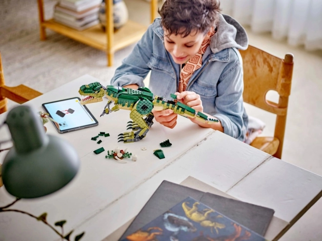 Spielzeug Dinosaurier 3-in-1 Bauset