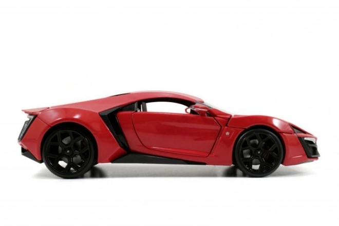 Lykan Hypersport Auto aus Fast & Furious im Maßstab 1:24