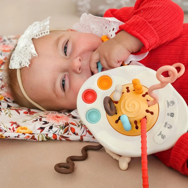 Woopie Baby Montessori-Greifspielzeug Ufo
