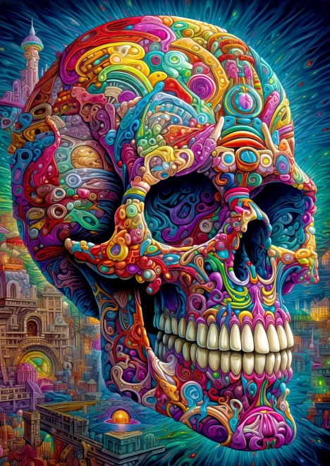 Enjoy Puzzle - Schädel 1000 Teile