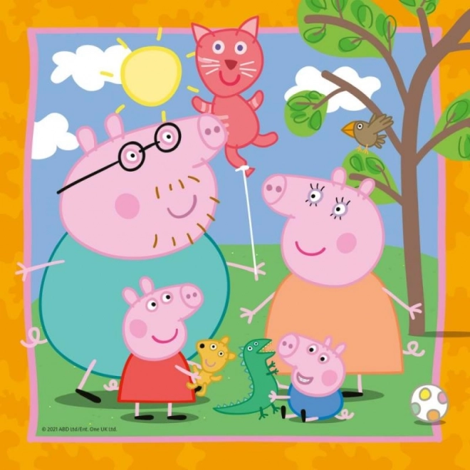 Prasátko Peppa Puzzle Set