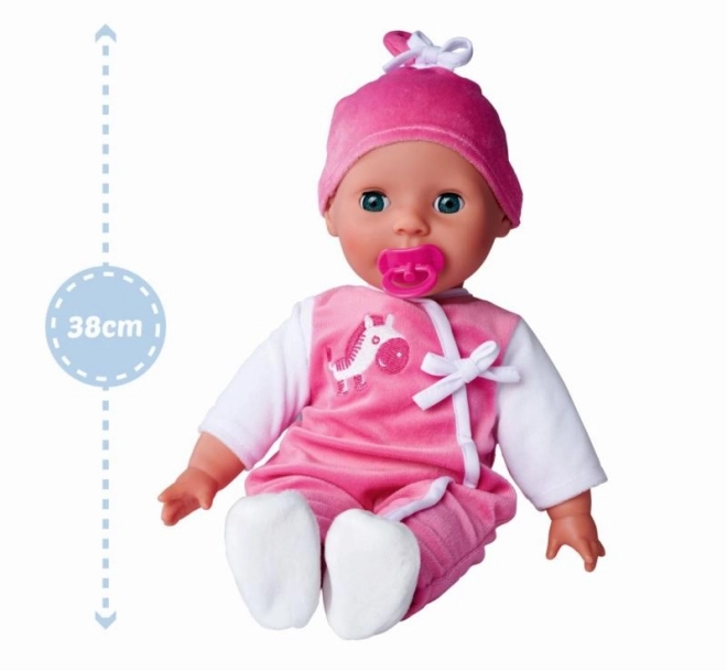 Babypuppe Laura mit Geräuschen 38 cm