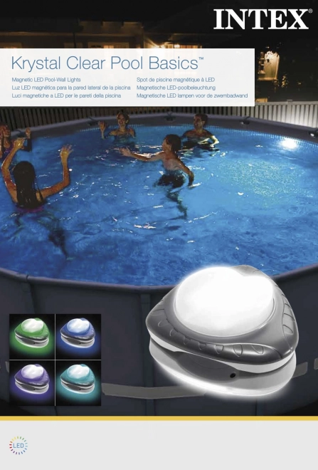 Magnetische Poolleuchte mit LED von Intex