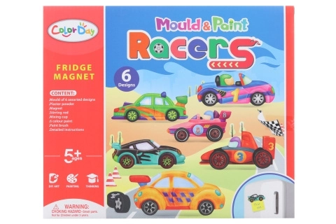 Magnet-Bastelset Rennwagen