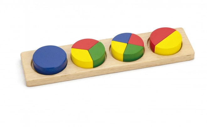 Viga Montessori Mathematik Holzpuzzle für Kinder