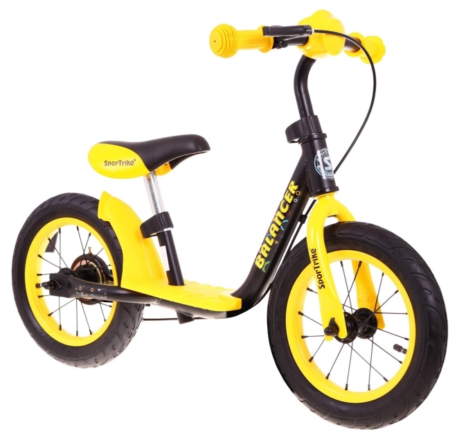 Lauflernrad SporTrike Balancer Weiß – Gelb