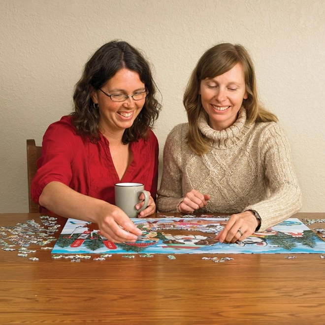 Schneefreude Puzzle 500 Teile von Cobble Hill