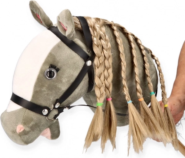 Steckenpferd Hobby Horse Schimmel Premium