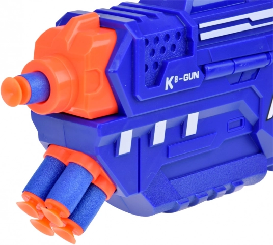 Spielzeugpistole SPACE GUN mit Schaumstoff- und Gelmunition