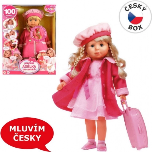 Puppe Adélka mit 100 Funktionen