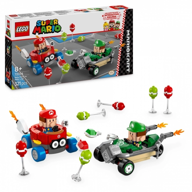 Lego Super Mario Baby Mario vs Baby Luigi Spielset