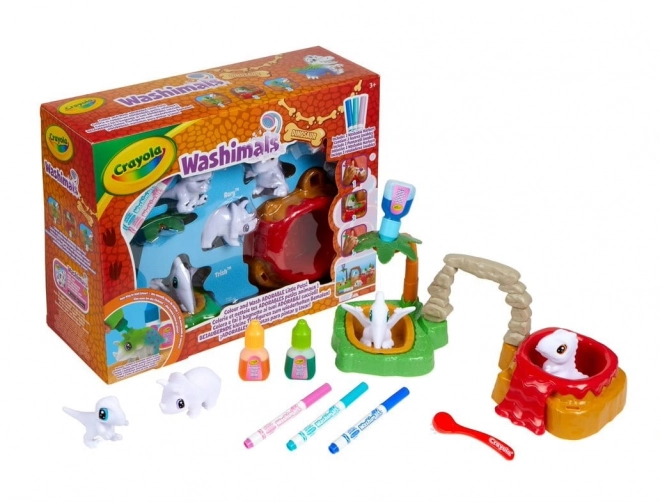 Washimals Dinosaurier Set