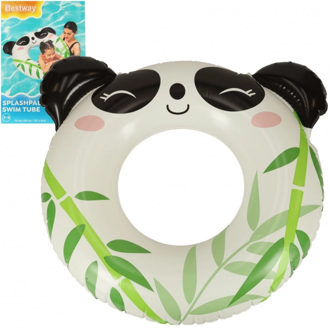 Bestway Aufblasbarer Schwimmring Panda für Kinder