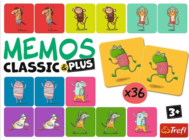 Memos ClassicPlus - Bewegung und Ton Spiel von Trefl