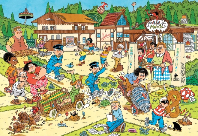 Jumbo Puzzle Jan van Haasteren Junior: Efteling Max und Moritz 360 Teile