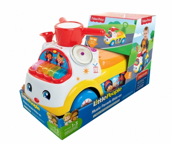 Lauflernwagen Fisher Price Musikalische Parade Gelb