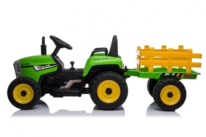 Elektrischer Kindertraktor mit Anhänger