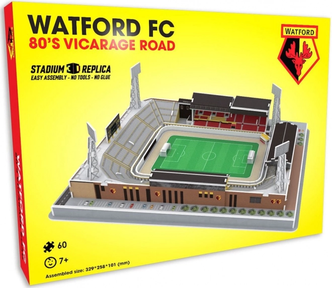 3D-Puzzle Vicarage Road Stadion Watford