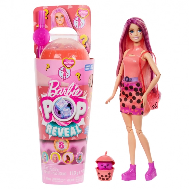 Barbie Pop Reveal Bubble Tea Puppen Überraschungsset