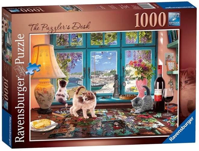 Ravensburger Puzzle Tisch für Puzzleliebhaber 1000 Teile