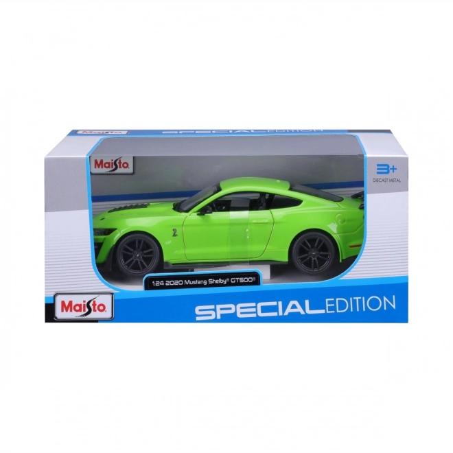 Auto-Modell FORD Mustang Shelby GT500 2020 1:24 grün