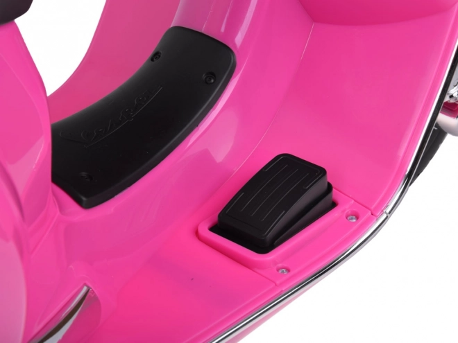 Elektrischer Roller Vespa GTS Super für Kinder – Rosa