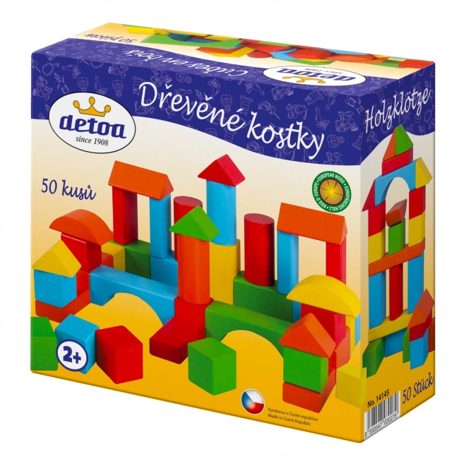 Detoa Holzbaukasten 50 Teile