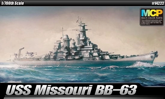 Plastikmodell BB-63 USS Missouri