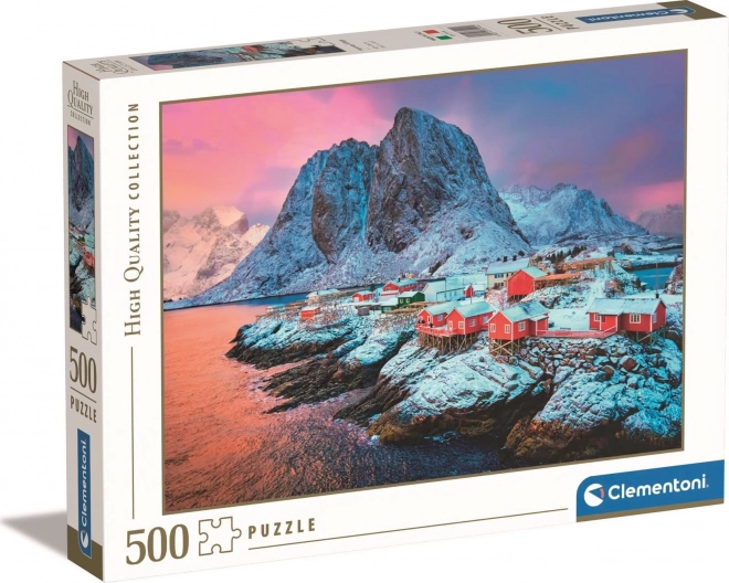 Puzzle Hamnoy Village 500 Teile