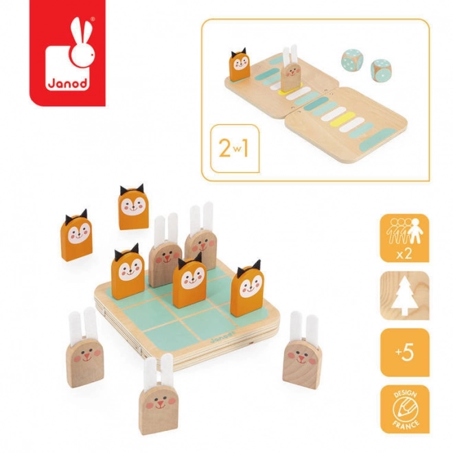 Strategisches Spiel Taktik 2-in-1 von JANOD
