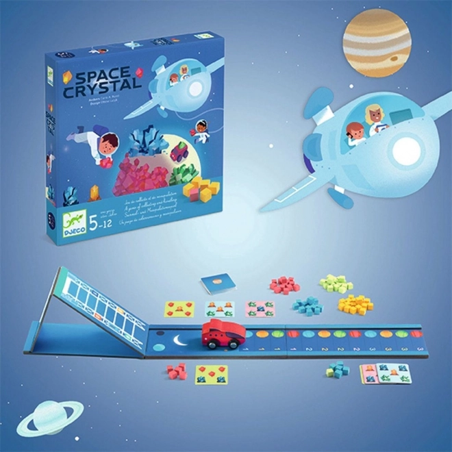 Weltraumspiel für Kinder Djeco Space Crystal