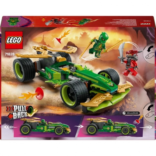 Lego Ninjago Rennwagen von Lloyd mit Rückziehmotor