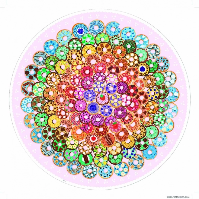 Ravensburger Puzzle 500 Teile - Farbpalette Donuts