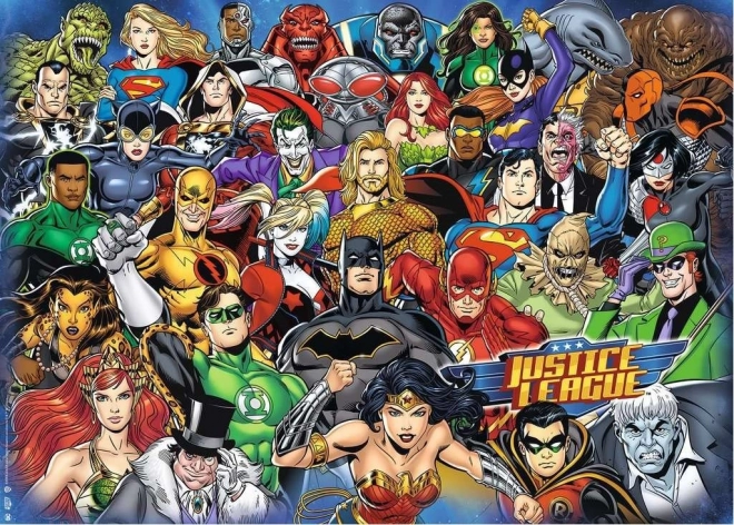 Ravensburger Puzzle Herausforderung DC Comics 1000 Teile