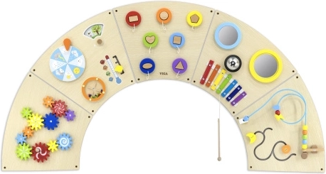 Viga Montessori Wand-Spieltafel – Sensorischer Bogen