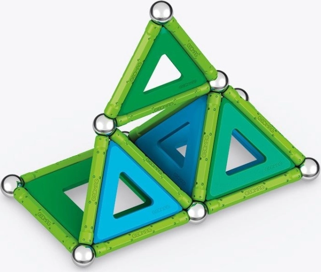 Klassische Konstruktionsmagnete Recycelt 52-teilig Geomag