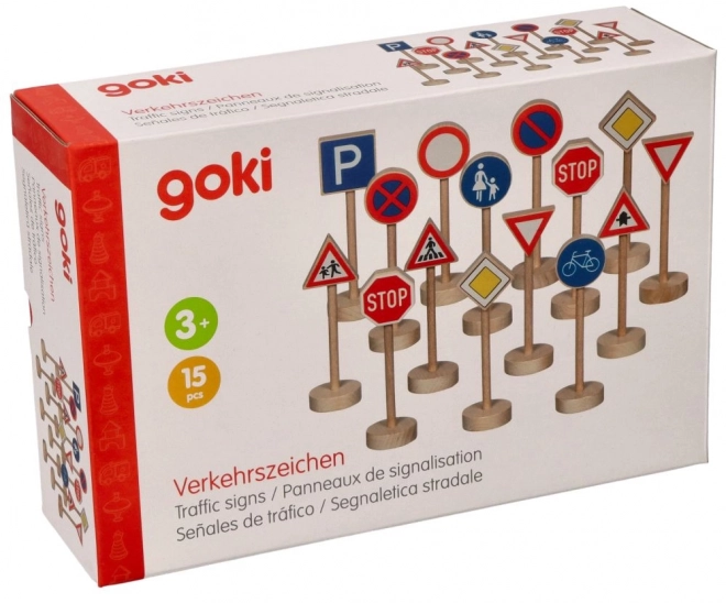 Goki - Holz Lernzeichen