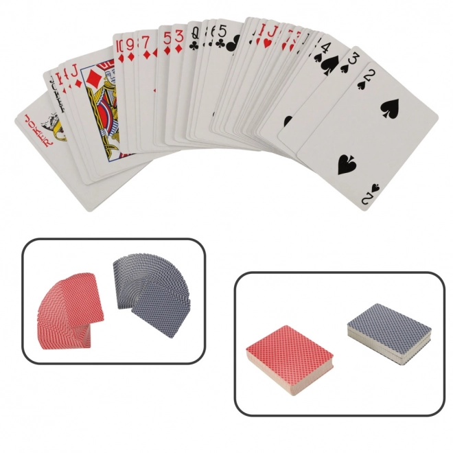 Poker Set im Koffer mit 500 Chips und 2 Kartendecks