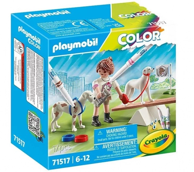 Playmobil Color Hundetraining Set