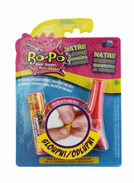 Set Nagellack und Lippenbalsam Bo-Po