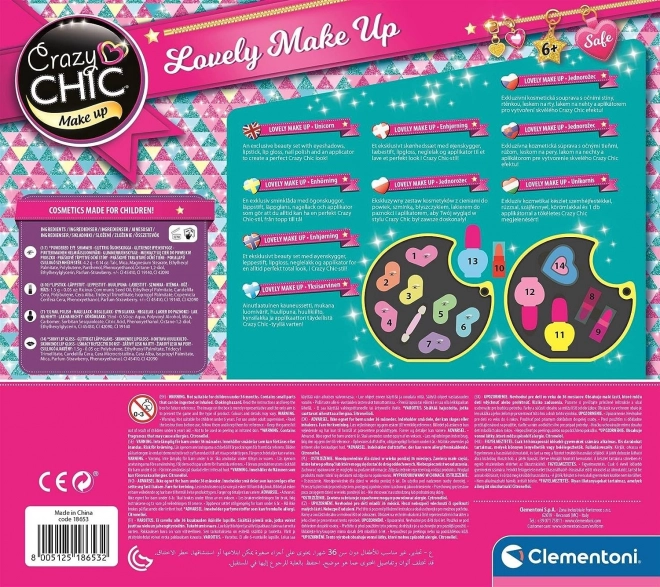 Clementoni Crazy Chic Einhorn Make-up Set