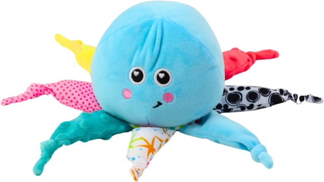 Schlafender Plüsch-Oktopus mit Projektor und Melodien