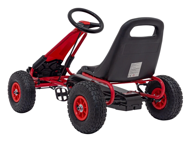 Gokart mit Pedale Air PerHour für Kinder Rot – rot