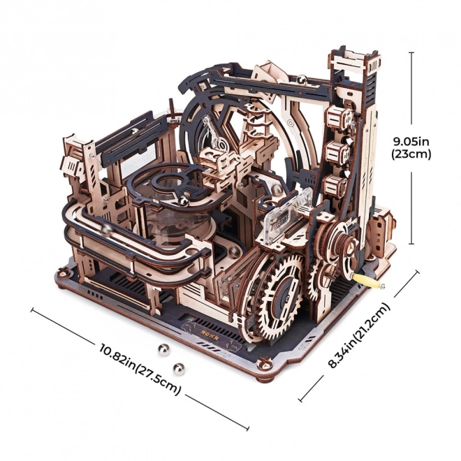 RoboTime 3D Holzpuzzle Kullerrennbahn Kosmodrom