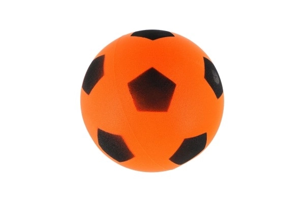Schaumstoff-Fußball 18cm in Netz