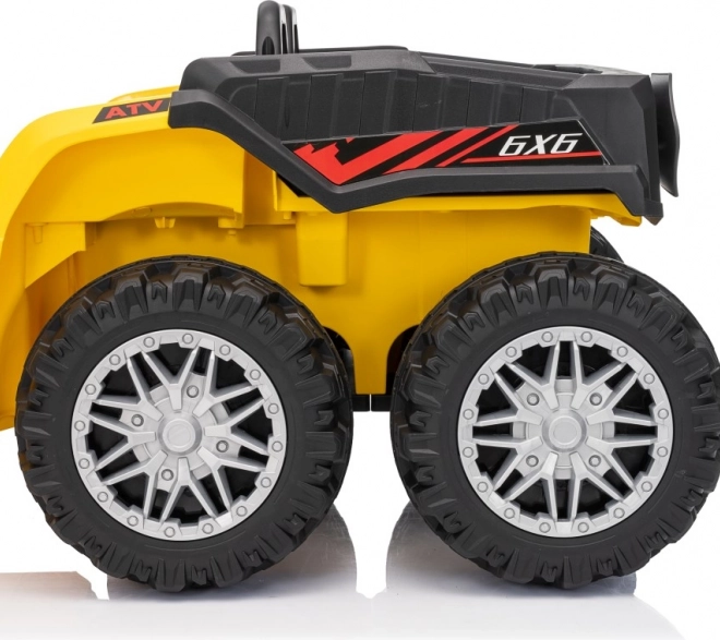 Gelbes sportliches Kinder-Quad TX ATV